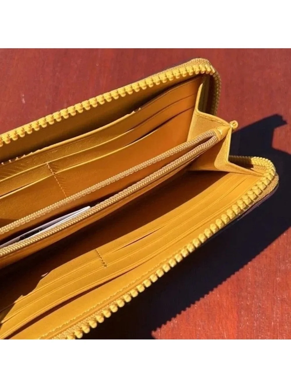 NWT Coach slim accordion wallet